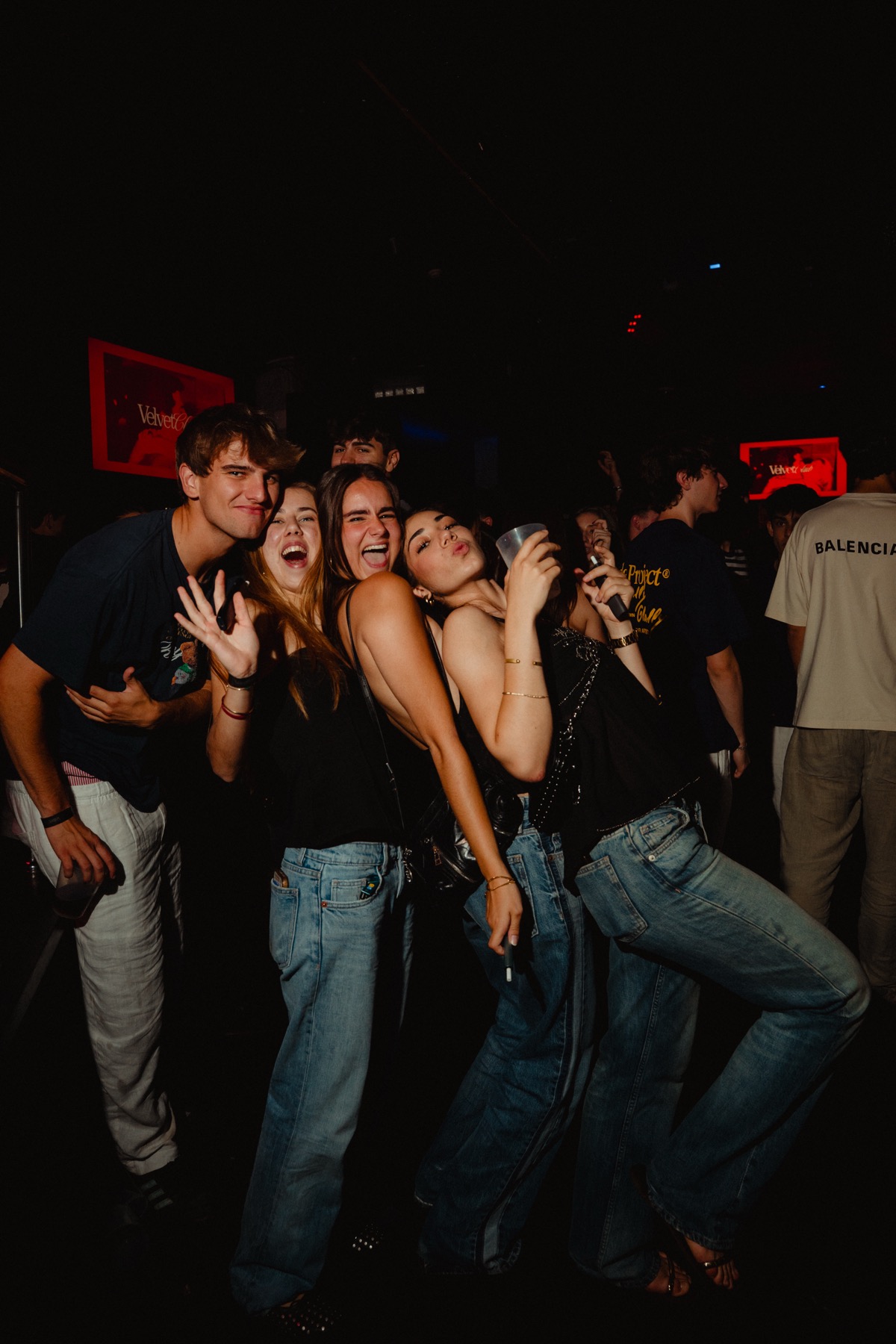 Noche en la sala de Quartier Barcelona